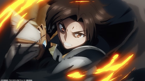 TVアニメ「強くてニューサーガ」ティザーPVより。 (c)2023 阿部正行・アルファポリス／強くてニューサーガ製作委員会