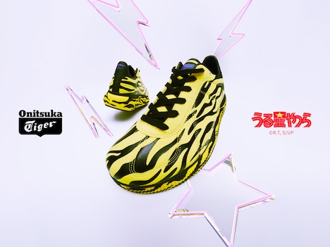 TVアニメ「うる星やつら」とオニツカタイガーコラボデザインのDELECITY。