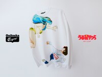 TVアニメ「うる星やつら」とオニツカタイガーコラボデザインのスウェット。