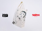 TVアニメ「うる星やつら」とオニツカタイガーコラボデザインのトートバッグ。