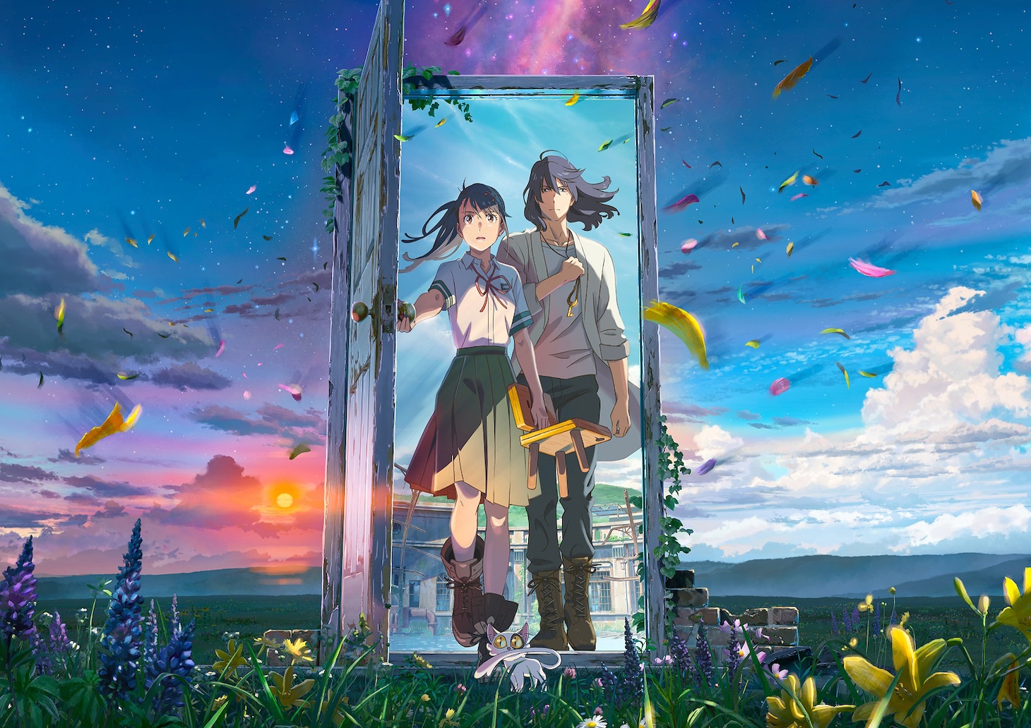「すずめの戸締まり」ビジュアル　(c)2022「すずめの戸締まり」製作委員会