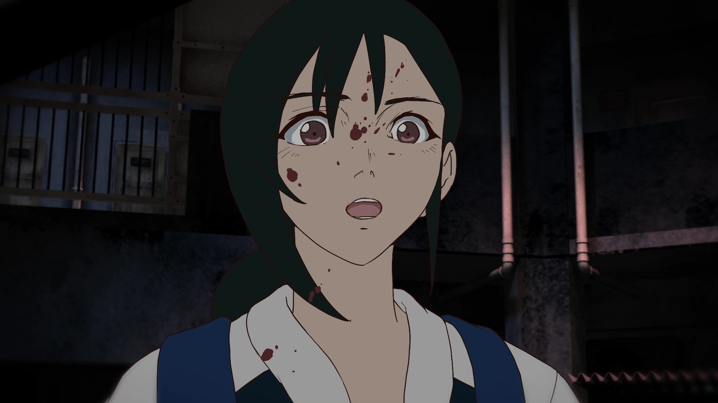 劇場アニメ「アムリタの饗宴」場面カット。