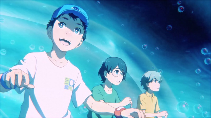 劇場アニメ「ぼくらのよあけ」の場面カット。