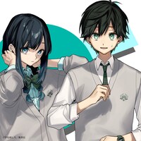 「韻ふむふたり」のキャラクタービジュアル。