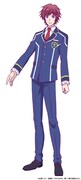 オーギュスト・ツェルム(CV:畠中祐)。ミーシャ学園生徒会の副会長。乙女ゲーム「聖と魔と乙女のレガリア2」の攻略対象の一人で、困った人は放っておけないお人好し。女性は守るべきという考えを持ち、女性が虐げられている現在の学園の風潮を良しとしていない。 (c)永瀬さらさ・紫真依/KADOKAWA/悪ラス製作委員会2022