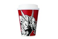 「FAMIMA CAFE」ヒロアカデザインのコラボカップ。