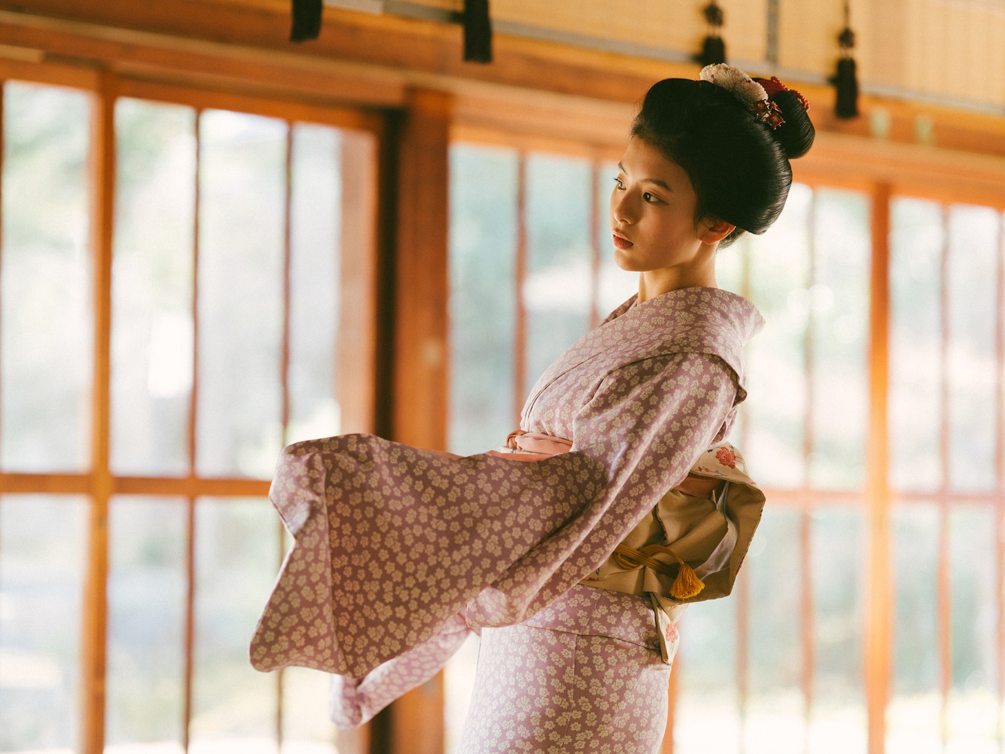 Netflixシリーズ「舞妓さんちのまかないさん」場面写真