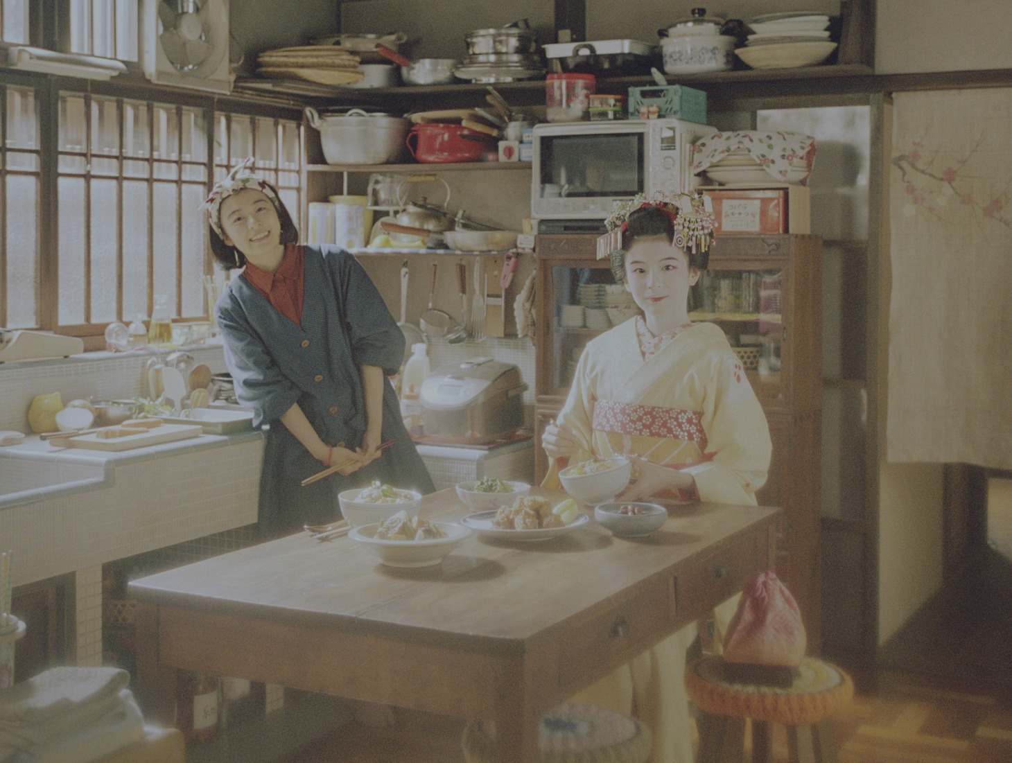 Netflixシリーズ「舞妓さんちのまかないさん」ビジュアル
