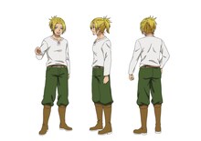 ジークフリート（CV：内田雄馬）竜狩りの異名を持つ冒険者。仲間との魔王軍討伐に失敗してしまったことをきっかけに、近頃は酒浸りの日々を送っている。朝陽がピンチの時には、本来の実力を発揮することも。 (c)2023 このえ・田口ケンジ/小学館/「異世界 ワンターンキル姉さん」製作委員会