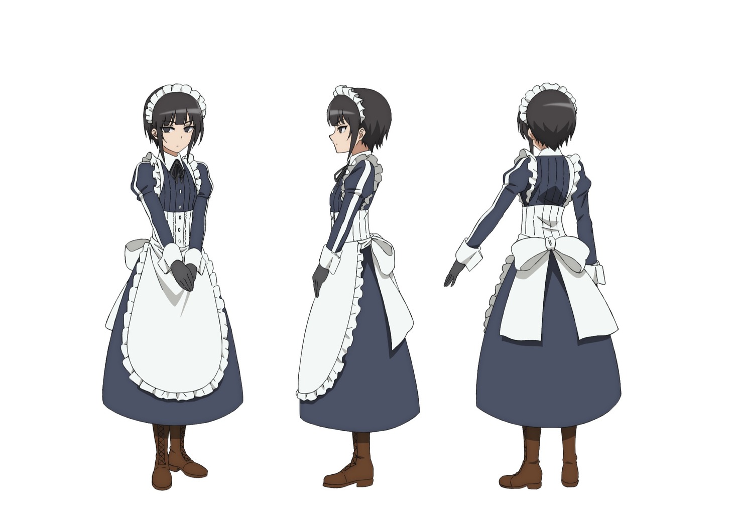 クオン（CV：小原好美）グローリアに仕えるメイド。優れた戦闘能力を持ち、普段はグローリアの身の回りの世話をしつつも、時には共にクエストをこなすことも。瞬発力を活かした攻撃や偵察行動を得意としている。 (c)2023 このえ・田口ケンジ/小学館/「異世界 ワンターンキル姉さん」製作委員会