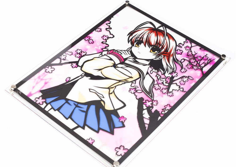 「『CLANNAD』渚のキリトリエ-桜舞い散る坂道で-」