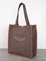 「夏目友人帳 キャンバストートバッグ」ブラウン