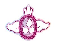 「『ゲモノが通す』アクリルキーホルダー」