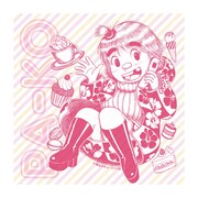 「ハンカチ(パー子、赤)」