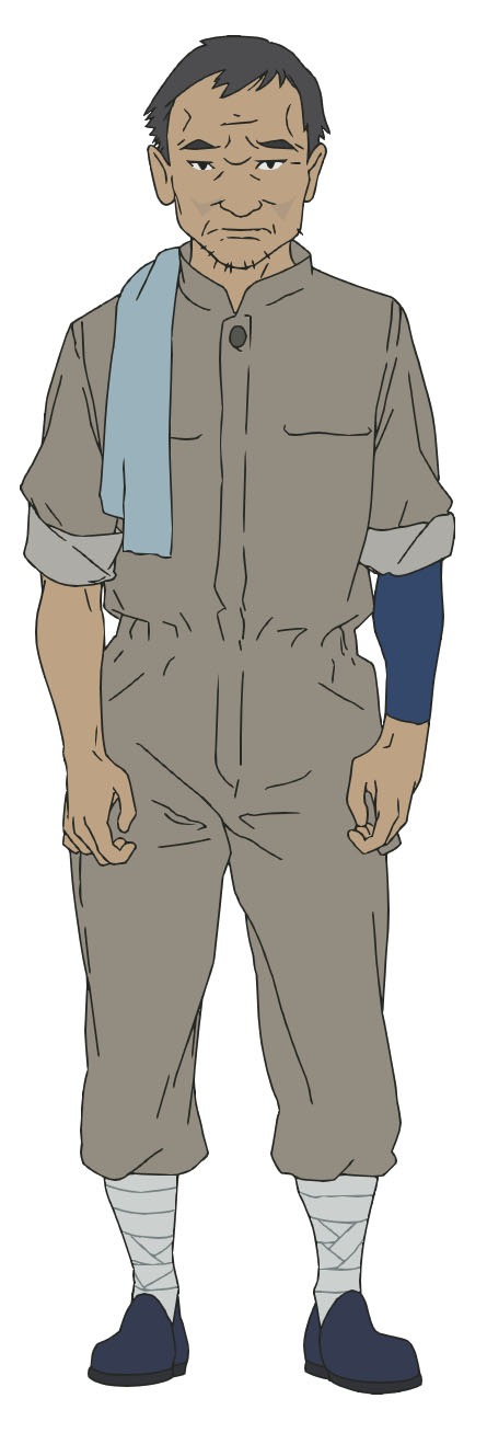炸六（CV：真木駿一）回収車の乗員頭。小柄な老人。はっきりとしたもの言いで、だれに対しても容赦ない。
