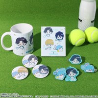 「新テニスの王子様×サンリオキャラクターズ -SERVICE PLAY！-」氷帝×タキシードサムのグッズ。