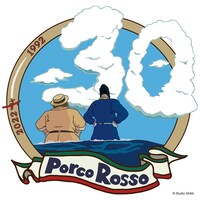 「紅の豚」公開30周年記念オリジナルロゴ