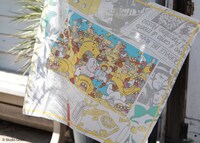 「紅の豚 大判ハンカチ 記念写真と思い出たち」