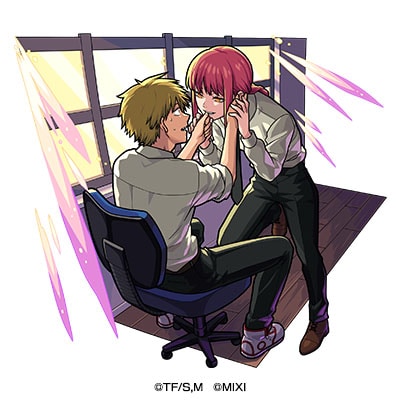 「闇属性 ★6 犬と飼い主 デンジ＆マキマ（進化）」