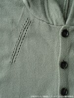 「尾形百之助 イメージ ポンチョカーディガン」