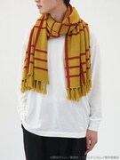 「杉元佐一 イメージ 2WAYニットストール」着用イメージ