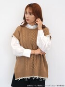 「谷垣源次郎 イメージ 2WAYニットベスト」着用イメージ