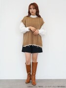 「谷垣源次郎 イメージ 2WAYニットベスト」着用イメージ