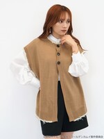 「谷垣源次郎 イメージ 2WAYニットベスト」着用イメージ