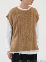 「谷垣源次郎 イメージ 2WAYニットベスト」着用イメージ