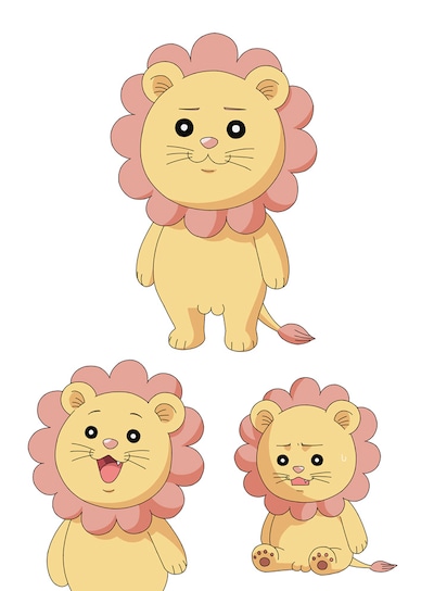 ニョンタ。タテガミのある、猫？とおぼしき生き物。
「ニョン」と鳴く。