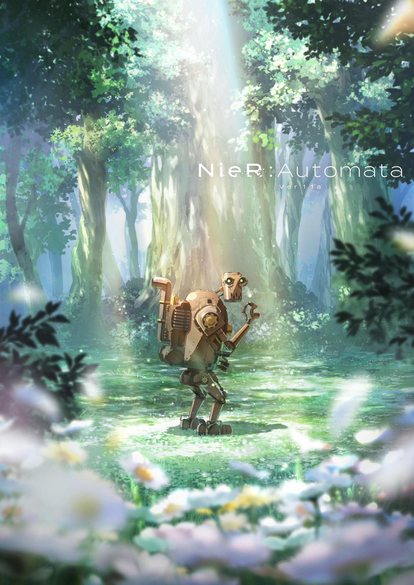 アニメ「NieR:Automata Ver1.1a」ビジュアル (c)SQUARE ENIX／人類会議