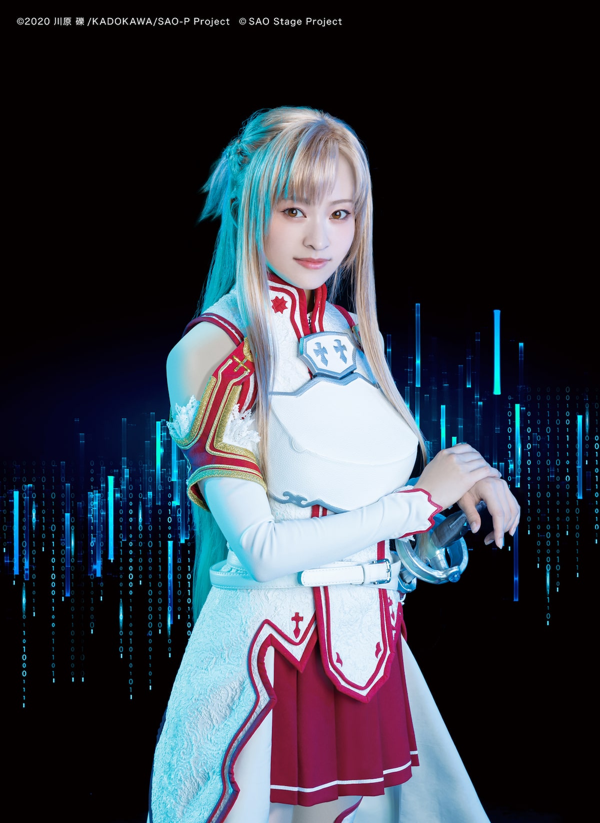 女装子あすな画像 佃井皆美扮するアスナ。(c)2020 川原 礫／KADOKAWA／SAO-P Project (c)SAO Stage Project -  「SAO」ライブエンターテインメントショー、キリトとアスナら16種のキャラビジュ公開 [画像ギャラリー 2/18] - コミックナタリー