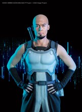 宮河愛一郎扮するエギル。(c)2020 川原 礫／KADOKAWA／SAO-P Project (c)SAO Stage Project