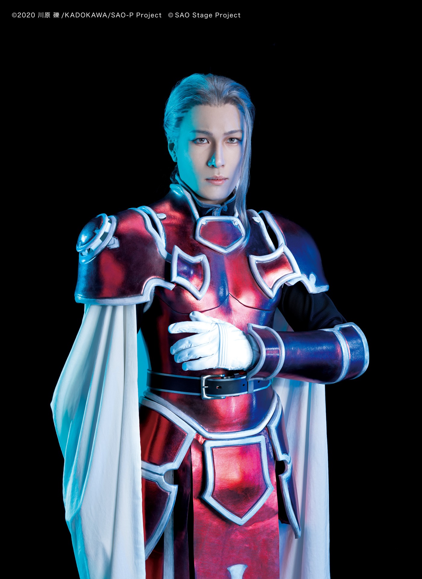 松川大祐扮するヒースクリフ。(c)2020 川原 礫／KADOKAWA／SAO-P Project (c)SAO Stage Project