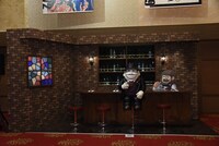 会場隣の展示ブース。