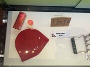 会場隣の展示ブース。