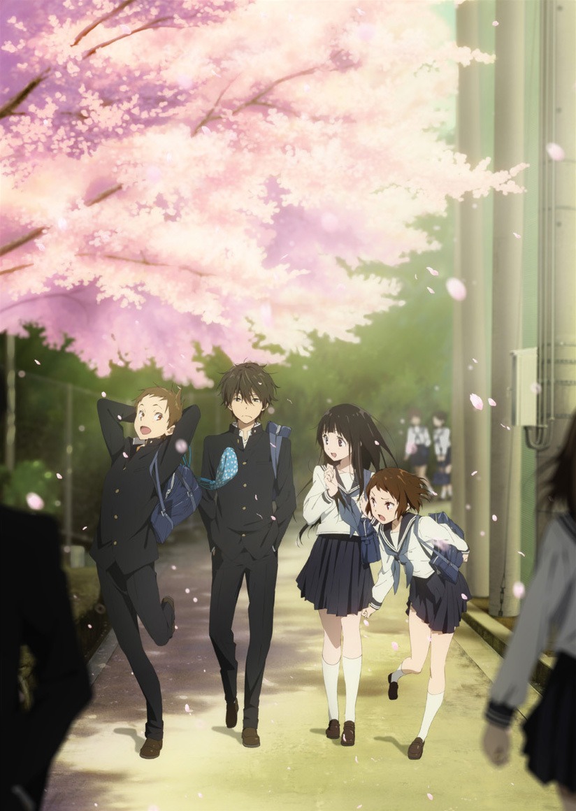 アニメ「氷菓」キービジュアル (c)米澤穂信・角川書店／神山高校古典部OB会