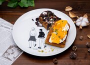 「イエロー&ブラックフレンチトースト」