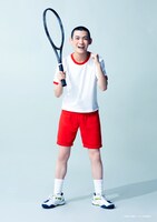 市川愛大扮する水野カツオ。