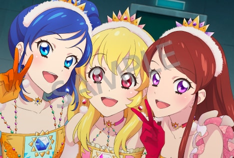 「アイカツ！ 10th STORY ～未来へのSTARWAY～」の前売特典（ソレイユ）。