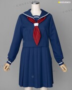 「友引高校女子冬制服」ジャケットとスカート。