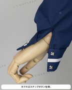 「友引高校女子冬制服」袖のイメージ。