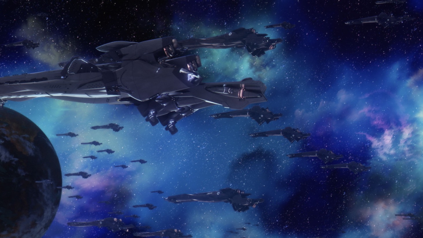「銀河英雄伝説 Die Neue These 策謀」第3章の予告映像より。