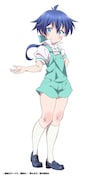 ロイド=ディ=サルーム(CV:小市眞琴)。サルーム王国を統べる王族の第七王子。転生者であり、魔術師だった前世の記憶を持ったまま成長。10歳ながら膨大な魔術の知識を持ち、魔人レベルでも震え上がるほどの魔力を内に秘めている。王位継承や女性、恋愛などには興味が無く、その行動と欲求の全ては自分の大好きな魔術を極めるための研究と実践にのみ注がれている。