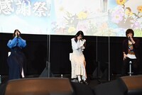 “人間の神”に祈るキャスト陣。