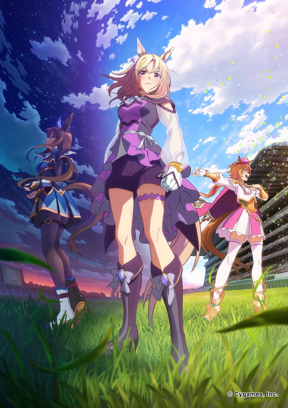 ウマ娘 プリティーダービー Road to the Top」キービジュアル - アニメ 