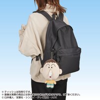 「ハナミズふけば～ボーちゃん！ ポケットティッシュカバーぬい」の使用例。