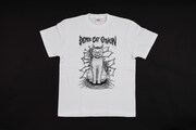 「描き下ろし ホラーな猫“ギャロン” Tシャツ」