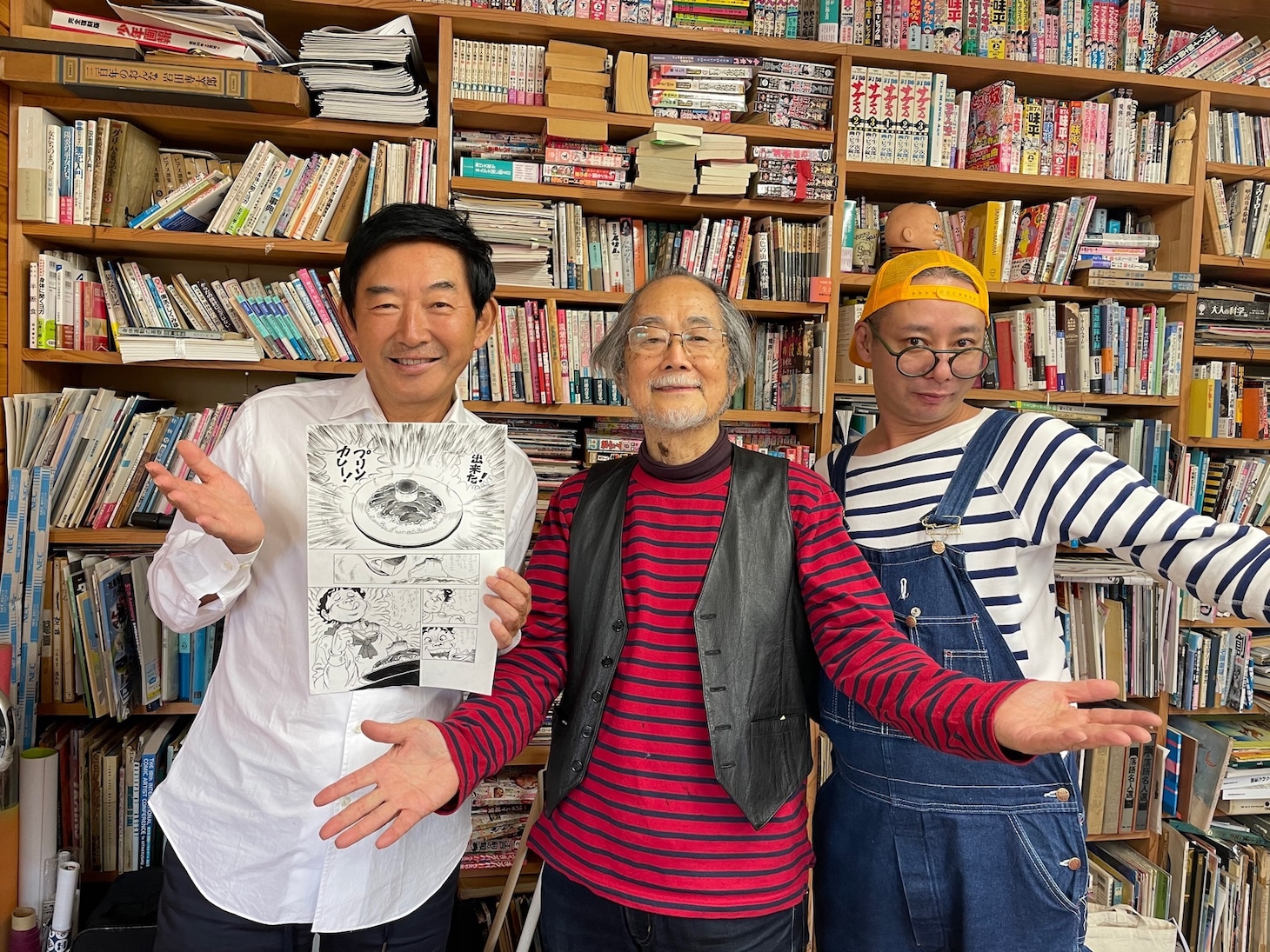 左から石田純一、ビッグ錠、いしだ壱成。