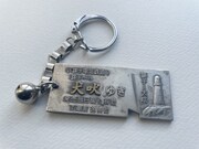 クラウドファンディングのリターン品として用意された、劇中でキーアイテムとなる犬吠埼灯台のキーホルダー。